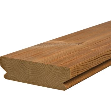 Terassilauta Lunawood Luna Deck 2 Profix 2 Lämpökäsitelty A 26 x 92 mm