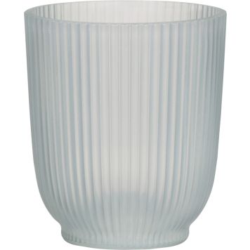 Orkidearuukku frosted 15 cm valkoinen