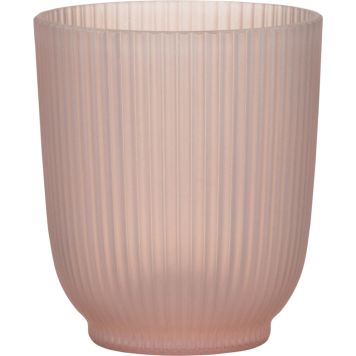 Orkidearuukku frosted 15 cm vaaleanpunainen