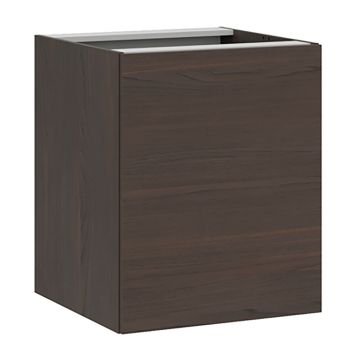 Alakaappi Temal ruskea saarni 1 ovi oikealla 45 x 43 x 72 cm