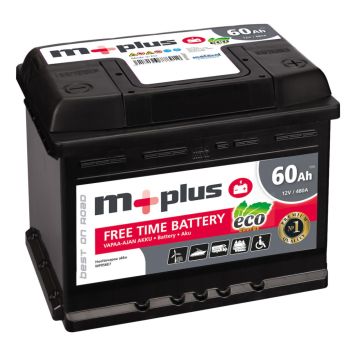Vapaa-aika akku M+ Energy Eco 60Ah