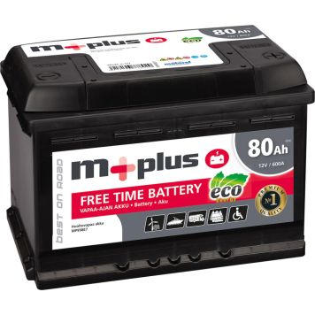 Vapaa-aika akku M+ Energy Eco 80Ah