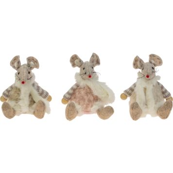 Koristehiiri istuva 8 cm lajitelma