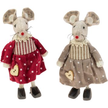 Koristehiiri seisova 11 cm lajitelma