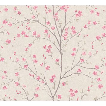 Kuitutapetti A.S. Creation M.Stories II Kirsikkapuu Valkoinen