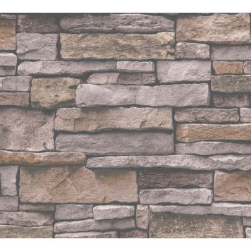 Kuitutapetti A.S. Creation Wood'n Stone Muurikivi