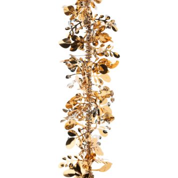 Lehtipunos 85 mm x 2 m kupari-hopea