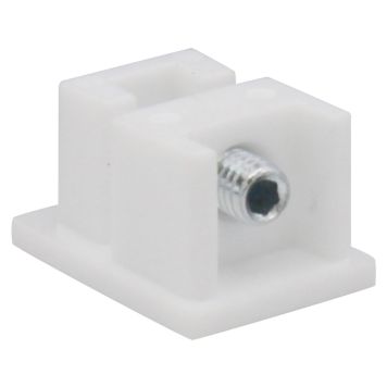 Päätykappale Smart 1-Ura 2 kpl Valkoinen