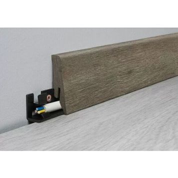 Jalkalista Logoclic K58 Tammi Tyri 18 x 58 x 2600 mm