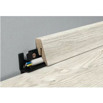 Jalkalista Logoclic Family K40 C Tammi Capua 19 x 40 x 2600 mm