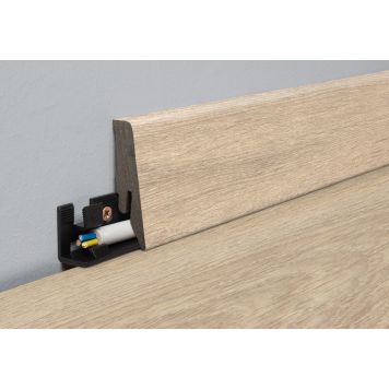 Jalkalista Logoclic Aquaprotect K58 C Eurus 18 x 58 x 2600 mm