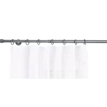 Verhotankosetti Expo Ambiente tummanharmaa 
120-210 cm