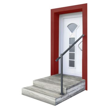 Porraskaidesarja Treba GA5 antrasiitti alumiini päältä asennus 1150 mm