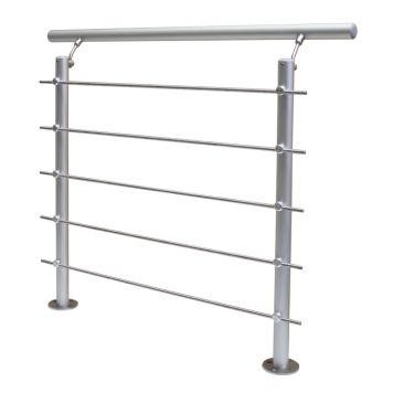 Kaidesarja Treba Alumiini AG2 Päältä Asennus