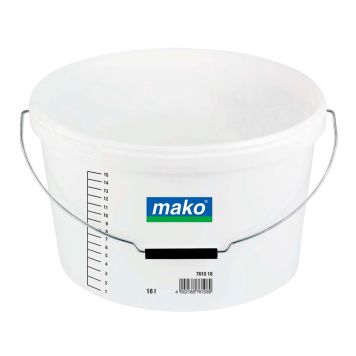 Maaliämpäri Mako Komfort valkoinen 18 l