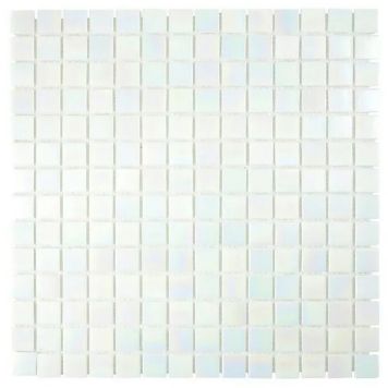 Mosaiikkilaatta Iridium GM IR 161 Valkoinen 30,5 x 30,5 cm