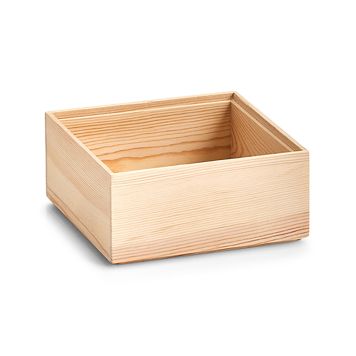 Säilytyslaatikko Zeller mänty 15 x 15 x 7 cm