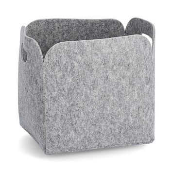 Säilytyslaatikko Zeller harmaa 30 x 24 x 30 cm