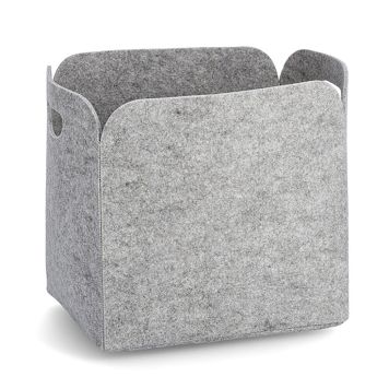 Säilytyslaatikko Zeller harmaa 36 x 28 x 36 cm