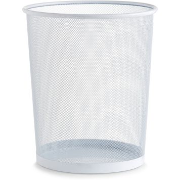 Roskakori Zeller Mess valkoinen 29,5 x 35 cm