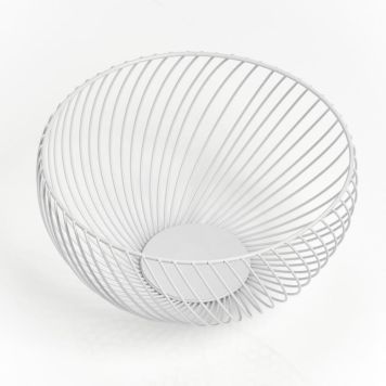 Hedelmäkori Zeller Valkoinen Metalli