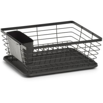Astiankuivausteline Zeller Musta 37 x 30,5 x 14,5 cm