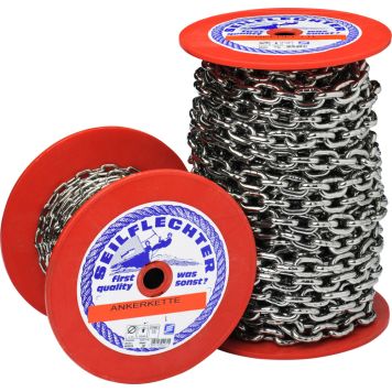 Ankkuriketju Seilflechter 5 x 18,5 mm RST AISI 316