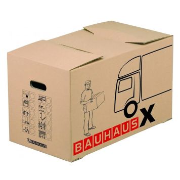 Muuttolaatikko Bauhaus X 62,5 x 34,5 x 38 cm