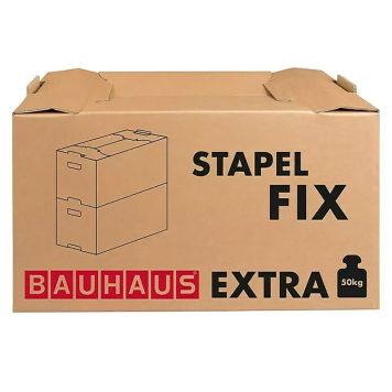 Muuttolaatikko BAUHAUS Stapel Fix EXTRA 71 x 36 x 39,5 cm