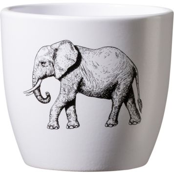 Miniruukku Safari elefantti 8 cm