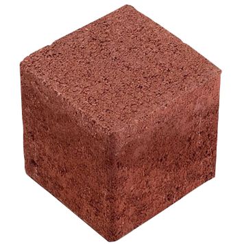 Täytekivi reikälaatalle 8,2 x 8,2 x 8 cm Punainen