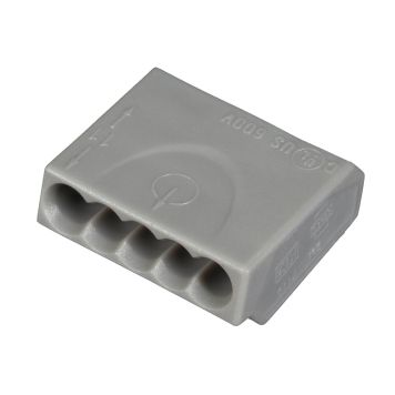 Rasialiitin Voltomat harmaa 5 x 2,5 mm² 50 kpl/pkt