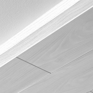 Kulmalista Logoclic 35 x 35 x 2600 mm MDF Pore Alppitähti