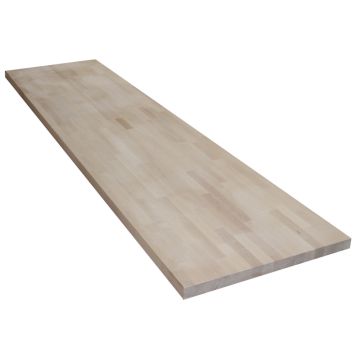 Massiivityötaso Exclusiv Holz koivu B/C 27 mm, eri kokoja