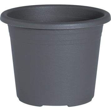 Ulkoruukku Cylindro 20 cm antrasiitti