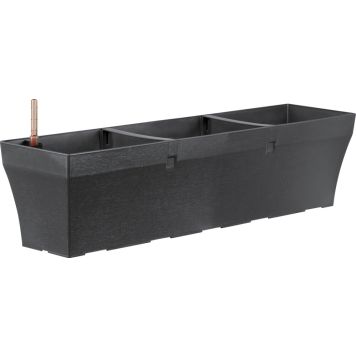 Altakasteleva kukkalaatikko Neo-Line 75 cm antrasiitti