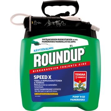 Rikkakasvien torjunta-aine RoundUp Speed X 5 l