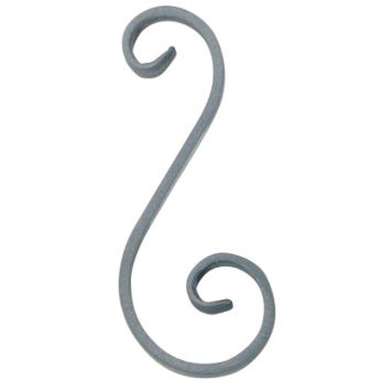 Koriste S-kaari Deutsche Metall 75 x 190 mm