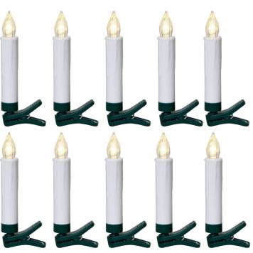 LED-kuusenkynttilä Eglo 10 kpl/pkt