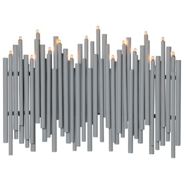 Kynttelikkö Eglo Note harmaa 16 x LED