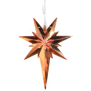 Metallitähti Eglo Bethlehem kupari 25 x 35 cm IP20
