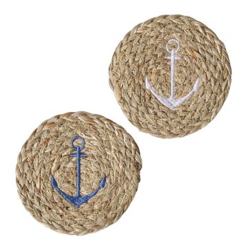 Lasinalussetti Boltze Sailor lajitelma Ø 11,7 cm 2 kpl/pkt