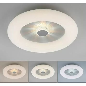 Plafondi Just Light Vertigo valkoinen Ø 50 cm