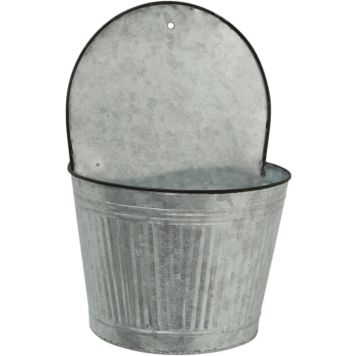 Seinäruukku sinkki 28 cm