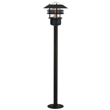 Pylväsvalaisin Nordlux Vejers musta IP54