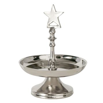 Tarjotin Boltze Hopea Tähti 23 cm