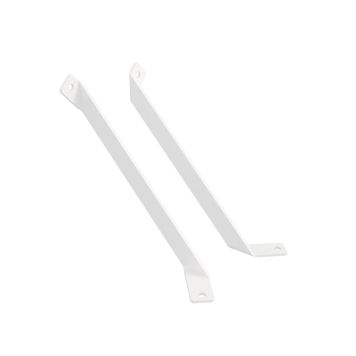 Hyllynkannatin REI 23,8 x 3,8 x 2 cm valkoinen