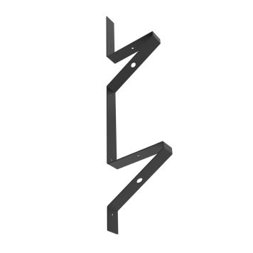 Hyllynkannatin REI 56 x 13 x 3 cm musta