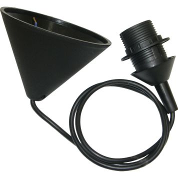 Ripustusjohto Harju E27 Laipalla Musta