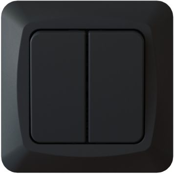 Kytkin 5 Harju IP20 Hiili Musta JL